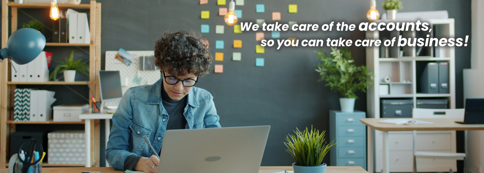Check Balance - We take care of the accounts, so you can take care of business!
